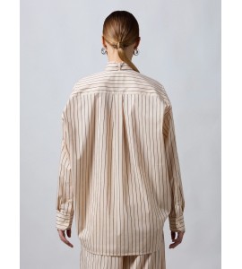 ROBERTO COLLINA CAMICIA OVER GESSATA