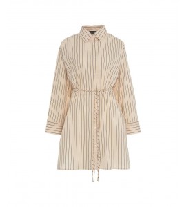 ROBERTO COLLINA ABITO BLUSA A RIGHE