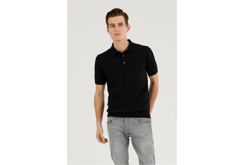 BELLWOOD POLO M/C IN CREPE