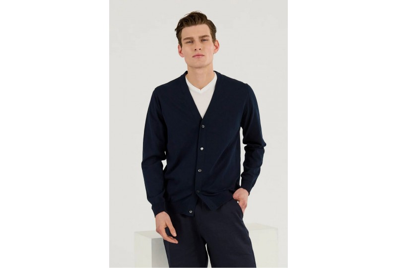 BELLWOOD CARDIGAN IN COTONE