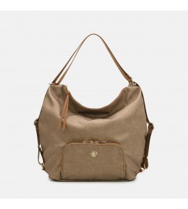 Ynot? Borsa Zaino Large Cloud In Tessuto Logato