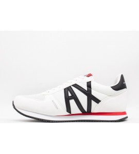 ARMANI EXCHANGE Sneakers in eco-suede, mesh e nylon