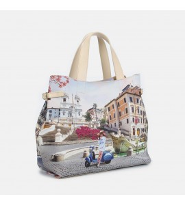 Ynot Borsa shopping Yes Bag vacanza romana