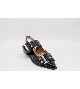 STEVE MADDEN GRAND AVE NERO VERNICE