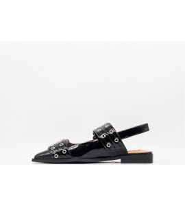 STEVE MADDEN GRAND AVE NERO VERNICE