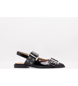 STEVE MADDEN GRAND AVE NERO VERNICE