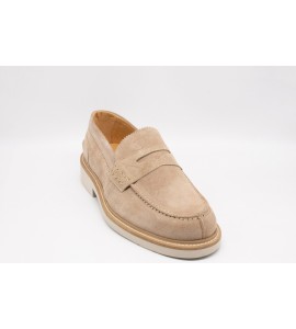 EXTON Mocassino in camoscio