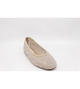 STEVE MADDEN BALLERINA A RETE CON STRASS
