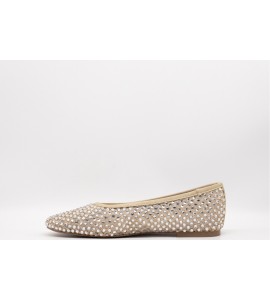 STEVE MADDEN BALLERINA A RETE CON STRASS