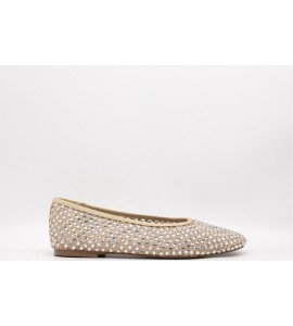 STEVE MADDEN BALLERINA A RETE CON STRASS
