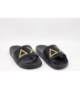 SUN68 SLIPPERS CON STRASS