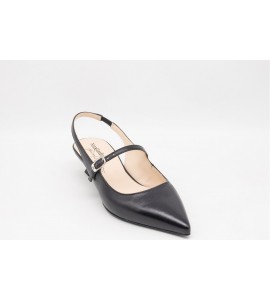 NERO GIARDINI SLINGBACK IN PELLE