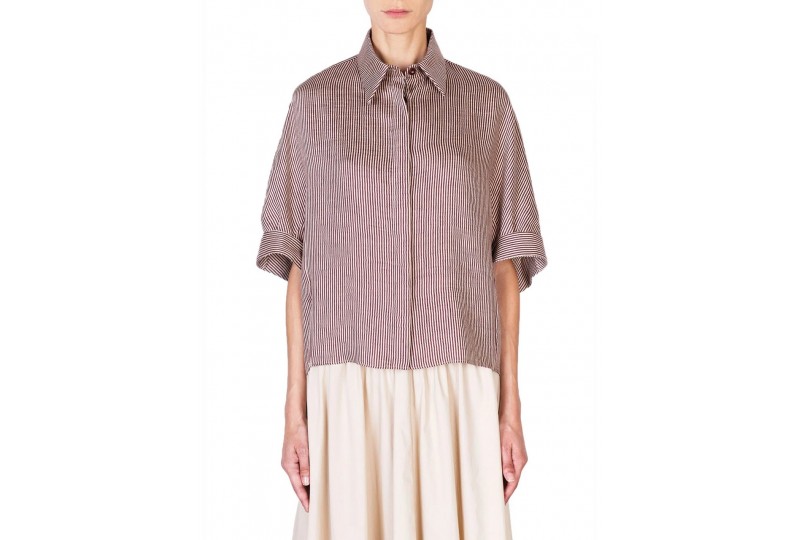 ALYSI CAMICIA OVER MICRO RIGA