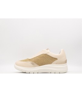 GEOX SNEAKERS CON GLITTER PLUMMERY