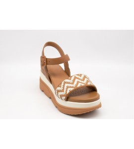 GEOX SANDALO CON ZEPPA GARDENIA