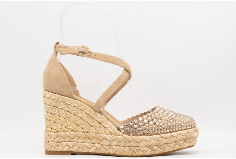 ALMA EN PENA Zeppa con strass