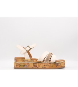 ALVIERO MARTINI sandalo con strass