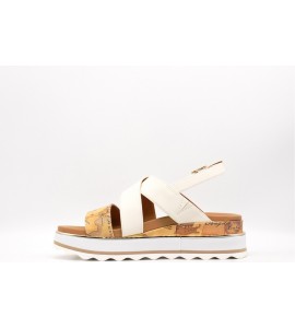 ALVIERO MARTINI Sandalo con zeppa