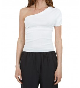 JUCCA TOP in maglia monospalla