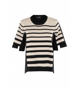 ROBERTO COLLINE MAGLIA A RIGHE DOUBLE