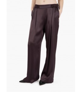 ALYSI PANTALONE AMPIO SATIN