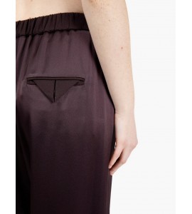 ALYSI PANTALONE AMPIO SATIN