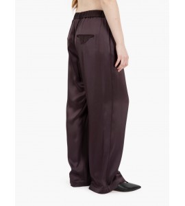 ALYSI PANTALONE AMPIO SATIN