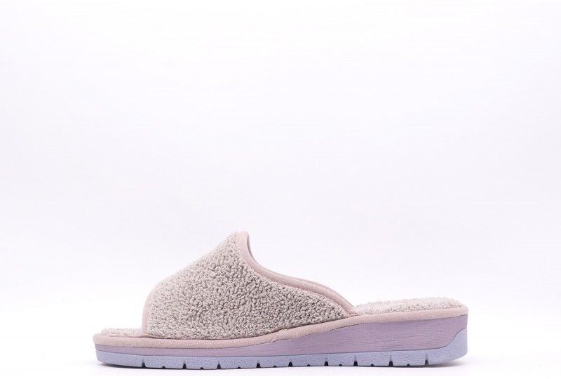 GRUNLAND Ciabatta Donna Dola - In Tela, Colore Malva, Suola In Gomma, Comode E Leggere - Foto 6