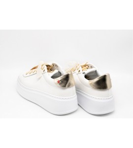 GIO+ SNEAKERS CON FIOCCHI E PERLE