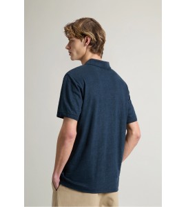WOOLRICH Polo in puro lino