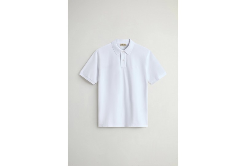 WOOLRICH Polo in piqué di...