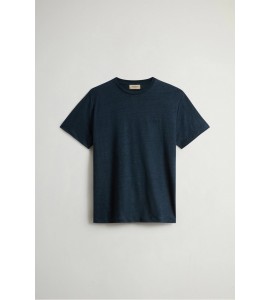 WOOLRICH T-shirt in puro lino