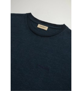 WOOLRICH T-shirt in puro lino