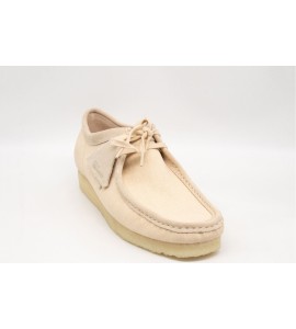 CLARKS WALLABEE CANVAS