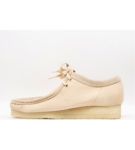 CLARKS WALLABEE CANVAS