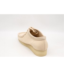 CLARKS WALLABEE CANVAS
