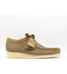 CLARKS WALLABEE CANVAS