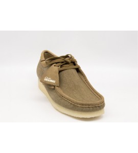 CLARKS WALLABEE CANVAS