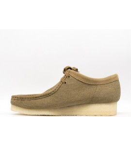 CLARKS WALLABEE CANVAS