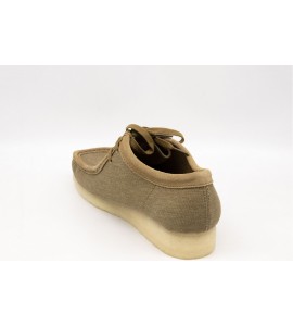 CLARKS WALLABEE CANVAS