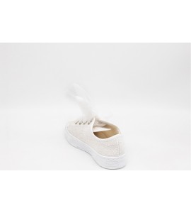 DEXCO SNEAKER IN PIZZO BAMBINA