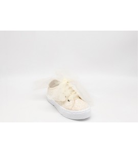 DEXCO SNEAKER IN PIZZO BAMBINA