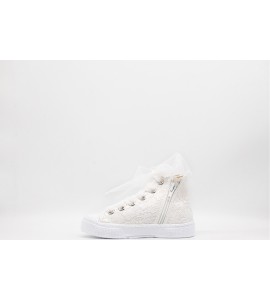 DEXCO SNEAKER IN PIZZO BAMBINA