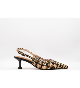 DONNA SERENA SLINGBACK INTRECCIATA
