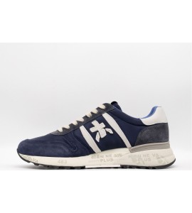 PREMIATA UOMO SNEAKER LANDER 7204 BLUE
