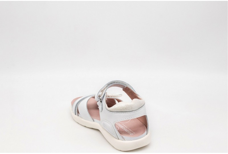 Biomecanics 242101 Sandali In Pelle Per Bambine E Ragazze – Punta Rinforzata, Chiusura In Velcro, Morbidi E Confortevoli, Colore Cuori - 2