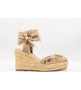 ALMA EN PENA Zeppa con strass