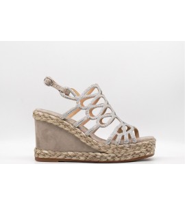 ALMA EN PENA zeppa con strass