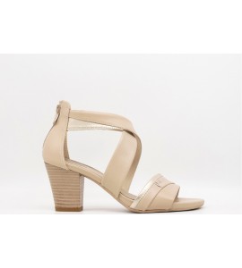 NERO GIARDINI SANDALO IN PELLE