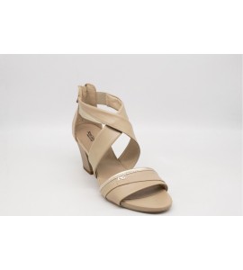 NERO GIARDINI SANDALO IN PELLE